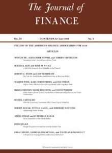 Rankings and Risk-Taking in the Finance Industry